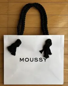 MOUSSY ショップ袋 ホワイト