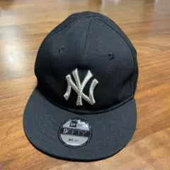 人気 ニューエラ 9FIFTY MY 1st ヤンキース 黒金 キャップ