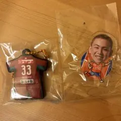 アルビレックス新潟　松岡敏也　33 キーホルダー