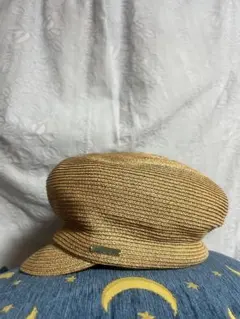 カオリノモリ　kaorinomori キャスケット 麦わら帽子 フリーサイズ