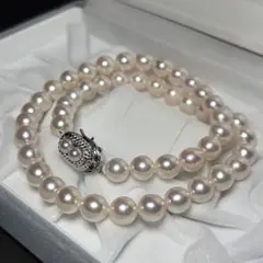 ✨テリ◎✨MIKIMOTO パールネックレス 6.0〜6.5mm 21g - メルカリ