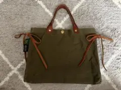 IL BISONTE キャンバストートバッグ
