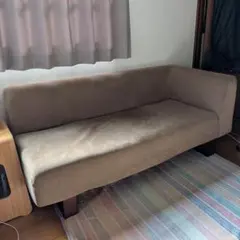 BIS/ビス One Arm Sofa ブラウン 2人掛けソファ シンプルモダン