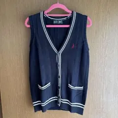イーストボーイ　紺色スクールベスト　9号
