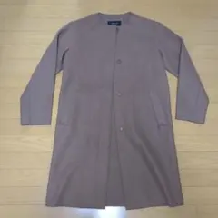 COMME CA ISM ベージュ ロングコート サイズ7