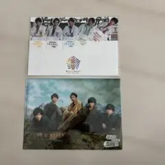 嵐　グッズ （クリアファイル、しおり）
