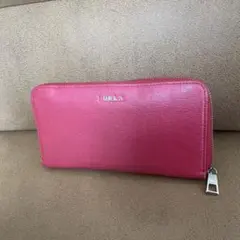 FURLA 長財布 ラウンドファスナー ピンクのサムネイル