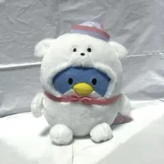 はぴだんぶい　着ぐるみ　わんこ　ぬいぐるみ　白　犬　タキシードサム