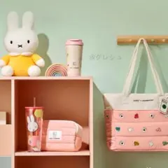 【韓国限定】スタバ × ミッフィー 70周年 エルマ タンブラー＋プファーポーチ