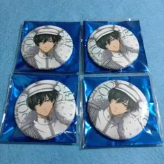 糸師凛　缶バッジ　４個セット　ブルーロック　ステラマップカフェ限定