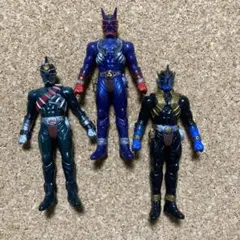 仮面ライダー響鬼・威吹鬼・轟鬼　ソフビセット