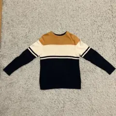 130サイズ　H&M ストライプニットセーター