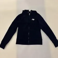 new balance ネイビー フルジップパーカー M