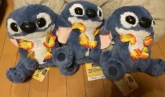 スティッチ　たれ耳BIGぬいぐるみ3個セット　新品タグ付きのサムネイル