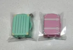 ミニチュア　キャリーケース　キーホルダー