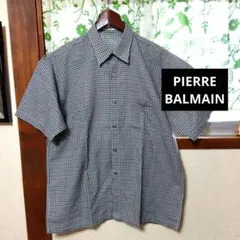 PIERRE BALMAIN 半袖チェックシャツのサムネイル