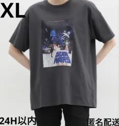 LL スター・ウォーズ／STAR WARS／ゆるＴシャツグレー　男女兼用のサムネイル