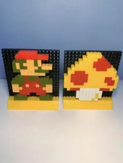 ドッツ スーパーマリオブラザーズ　マリオ　きのこ