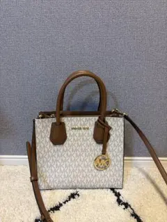 MICHAEL KORS 2way ショルダーバッグ MKロゴ