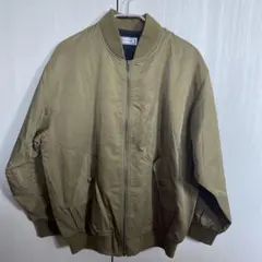 【美品】イブサンローラン　ジャンパー・ブルゾン・シャンブレー・カサンドラ刺繍ロゴ 美品】イブサンローラン ジャンパー・ブルゾン・シャンブレー