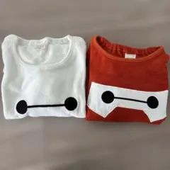 りす様専用【futafuta】ベイマックスTシャツ110 2枚