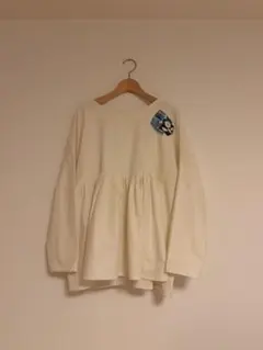 ハンドメイド　ミナペルホネン　パッチワーク風ブラウス