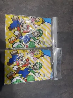 スーパーマリオ スケーター　お弁当袋　巾着　2枚セット