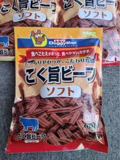 ドギーマン こく旨ビーフ ソフト 600g 4袋セットのサムネイル