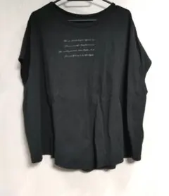 黒のオーバーサイズTシャツ　M〜L　新品未使用