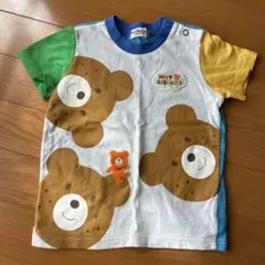 ミキハウスホットビスケッツ　80〜90 男の子　Tシャツ　半袖