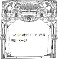 もふ⭐️同梱100円引き様専用ページのサムネイル
