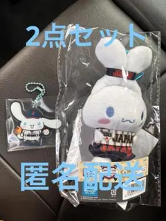 タイトーくじ　侍ジャパン　サンリオ　D賞 マスコットF賞キーホルダー