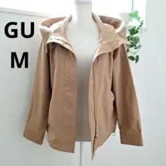 GU マウンテンパーカー ベージュ M