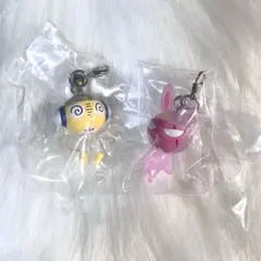 ケロロ軍曹　めじるしアクセサリー　どうぶつ変身であります　クルル　ギロロ　セット