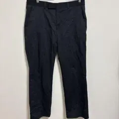 ギャップ ピンストライプ ストレート スラックス パンツ L XL ビッグサイズ