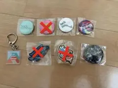 back number ピンバッジ 缶バッジ キーホルダー　セット
