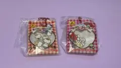 サンリオ シャカシャカ フレークシール風 チャーム　キティ、マイメロディ