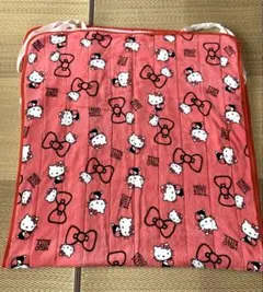 ハローキティ リボン柄 シングル 敷き布団 シーツカバー 寝具 可愛い 苺②のサムネイル