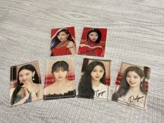 TWICE カード型ステッカー6枚セット