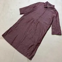 leilian シャツワンピース 大きいサイズ