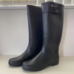 AIGLE エーグル レインブーツ ロング ブラック35 日本サイズ22.5のサムネイル