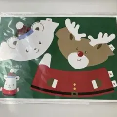 【非売品】familiar ファミリア　クリスマス　ペーパークラフト　ノベルティ