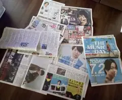 嵐　新聞広告(櫻井翔) 10枚セット③
