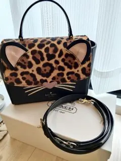お値下げ‼️ケイトスペードの猫バッグのサムネイル