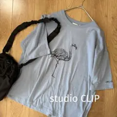 新品⭐︎studio CLIPUVカット・汗染み防止 アニマルプリントTシャツのサムネイル