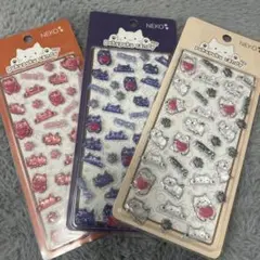 NEKO pukupuku candy シール 3シートセット