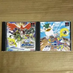 PS モンスターファームバトルカード&モンスターファームジャンプ 2本セット