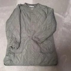 GLOBALWORK★キルティング中綿コート★160　★カーキ★グローバルワーク