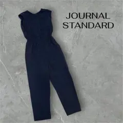 【美品】ジャーナルスタンダード はっ水 オールインワン サロペット 黒　ブラック