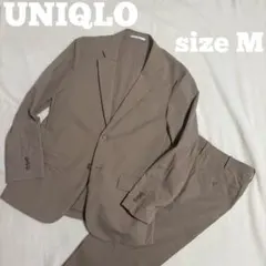 UNIQLO ユニクロ 感動ジャケット感動パンツ セットアップ ベージュ M